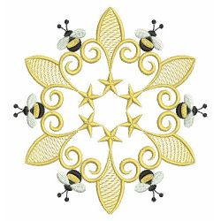 Cute Bee Quilts 3 07(Lg) machine embroidery designs