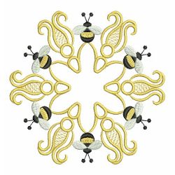 Cute Bee Quilts 3 09(Md) machine embroidery designs