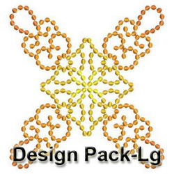 Gradient Candlewicking Quilts 1(Lg) machine embroidery designs