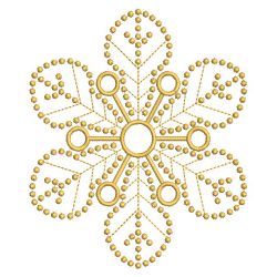 Golden Candlewicking Snowflake Quilts 2 07(Md) machine embroidery designs