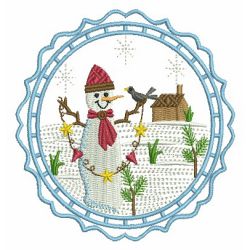 Cute Winter Snowmen 1 09 machine embroidery designs