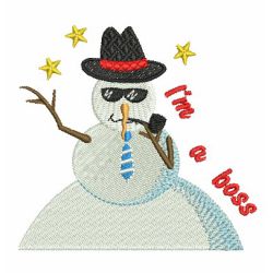 Cute Winter Snowmen 2 01 machine embroidery designs