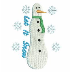 Cute Winter Snowmen 3 08 machine embroidery designs