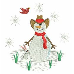 Cute Winter Snowmen 4 03 machine embroidery designs