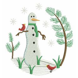 Cute Winter Snowmen 4 10 machine embroidery designs
