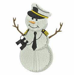 Cute Winter Snowmen 5 03 machine embroidery designs