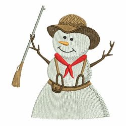 Cute Winter Snowmen 5 04 machine embroidery designs