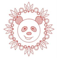 Animal Faces Redwork 02(Md) machine embroidery designs