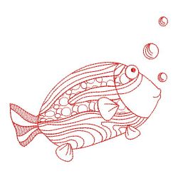 Sea Animals Redwork 05(Md)