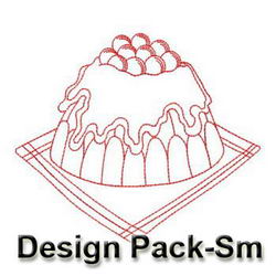 Dessert Redworks(Sm) machine embroidery designs