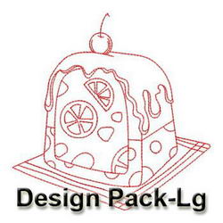 Dessert Redworks(Lg) machine embroidery designs