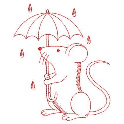 Animals in The Rain 01(Md) machine embroidery designs