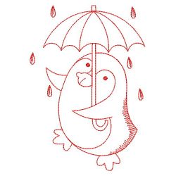 Animals in The Rain 02(Sm) machine embroidery designs