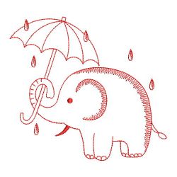 Animals in The Rain 05(Md) machine embroidery designs