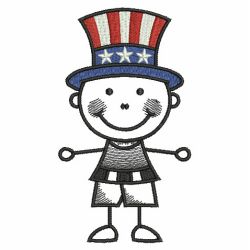 Patriotic Stick Children 01(Lg)