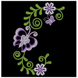 Colorful Dancing Butterflies 03(Lg) machine embroidery designs