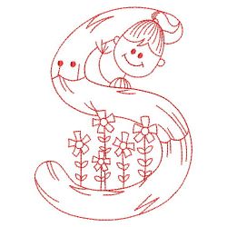Peek a Boo Alphabets 19(Md) machine embroidery designs