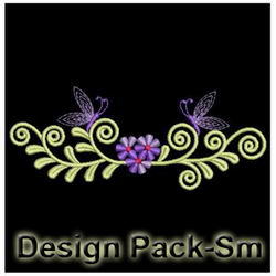 Heirloom Dancing Butterflies(Sm) machine embroidery designs