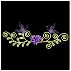 Heirloom Dancing Butterflies 03(Sm) machine embroidery designs
