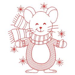 Animal in Winter 03(Lg) machine embroidery designs