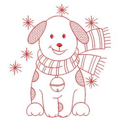 Animal in Winter 04(Lg) machine embroidery designs