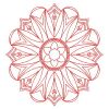 Snowflake Redwork Quilts 08(Sm)
