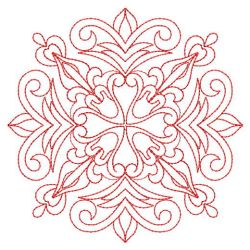 Antique Redwork Quilts 1 07(Sm) machine embroidery designs