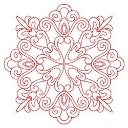 Antique Redwork Quilts 1 10(Lg)