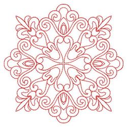 Antique Redwork Quilts 1 10(Sm)