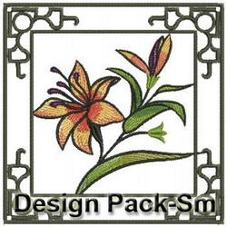 Antique Flowers(Sm) machine embroidery designs