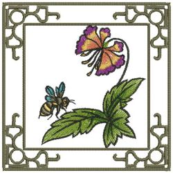 Antique Flowers 10(Lg) machine embroidery designs