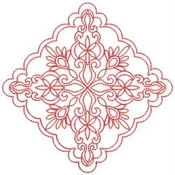 Antique Redwork Quilts 2 04(Md) machine embroidery designs