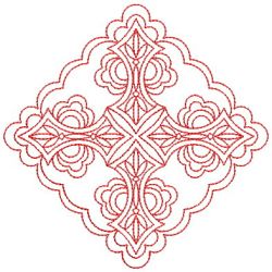 Antique Redwork Quilts 2 06(Sm) machine embroidery designs