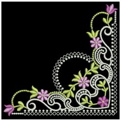 Floral Corner Embellishments 1 02(Lg)