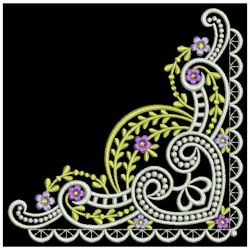 Floral Corner Embellishments 1 08(Lg) machine embroidery designs