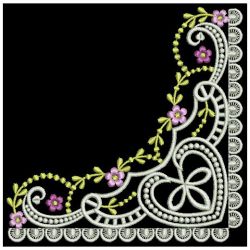 Floral Corner Embellishments 1 10(Lg)