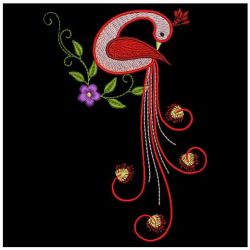 Fancy Birds 08(Lg) machine embroidery designs