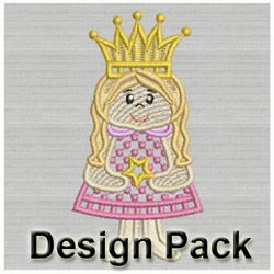 FSL Princess machine embroidery designs