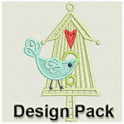 FSL Birdhouses machine embroidery designs