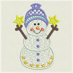 FSL Cute Snowman 5 07 machine embroidery designs