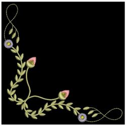 Floral Corner Embellishments 2 10(Sm)