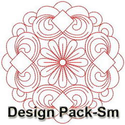 Redwork Quilts(Sm) machine embroidery designs