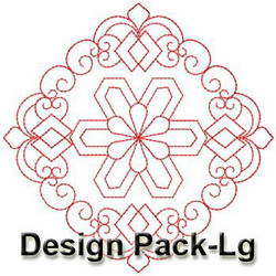 Redwork Quilts(Lg) machine embroidery designs