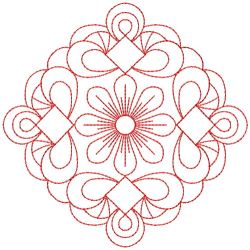 Redwork Quilts 05(Lg) machine embroidery designs