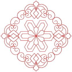 Redwork Quilts 07(Sm) machine embroidery designs