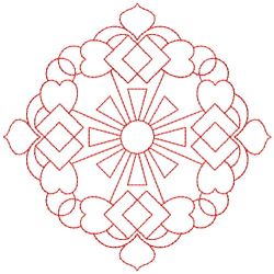 Redwork Quilts 09(Sm)