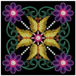 Artistic Butterfly Quilts 07(Md) machine embroidery designs