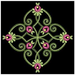 Crystal Flower Blocks 02 machine embroidery designs