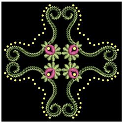 Crystal Flower Blocks 03 machine embroidery designs