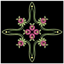 Crystal Flower Blocks 07 machine embroidery designs